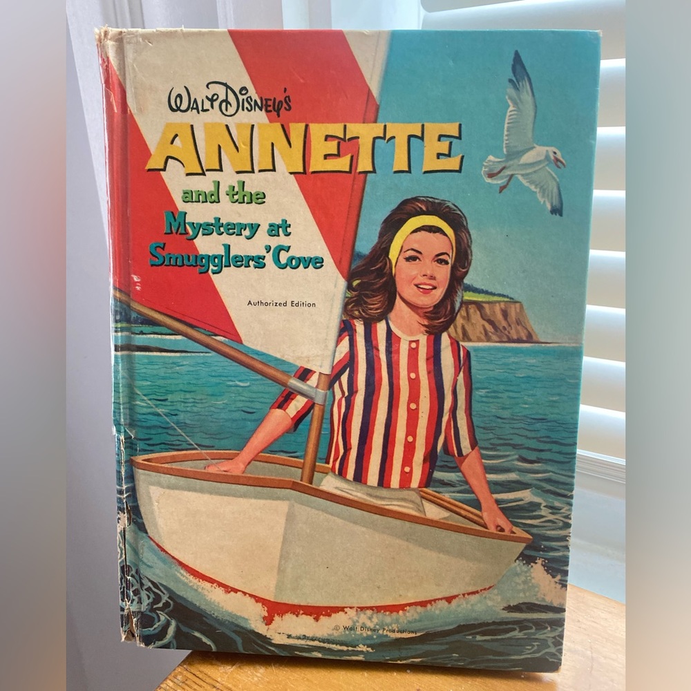 Vintage Disney book Annette